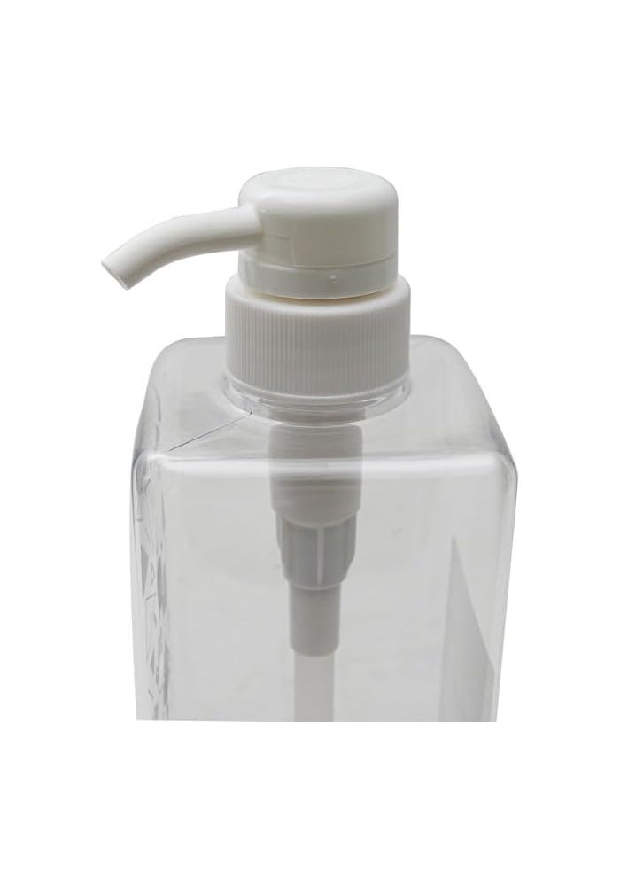 Mickey Mouse Pump Bottle | 600ml | Blue & White | Refillable Soap & Liquid Dispenser - Image 2